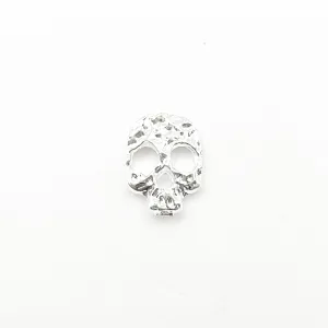 Queen - Nail Charms 10pc - #397 Silver Skulls