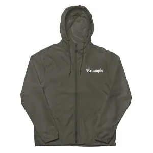 "TRIUMPH" Unisex Lightweight Jacket w/Hoodie