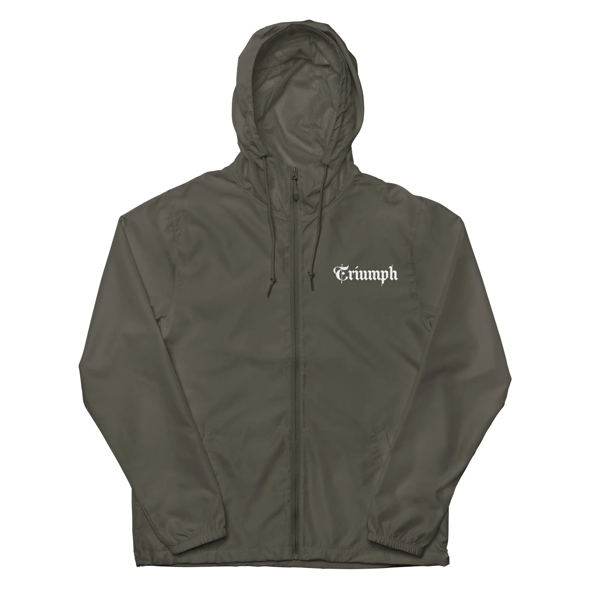 "TRIUMPH" Unisex Lightweight Jacket w/Hoodie
