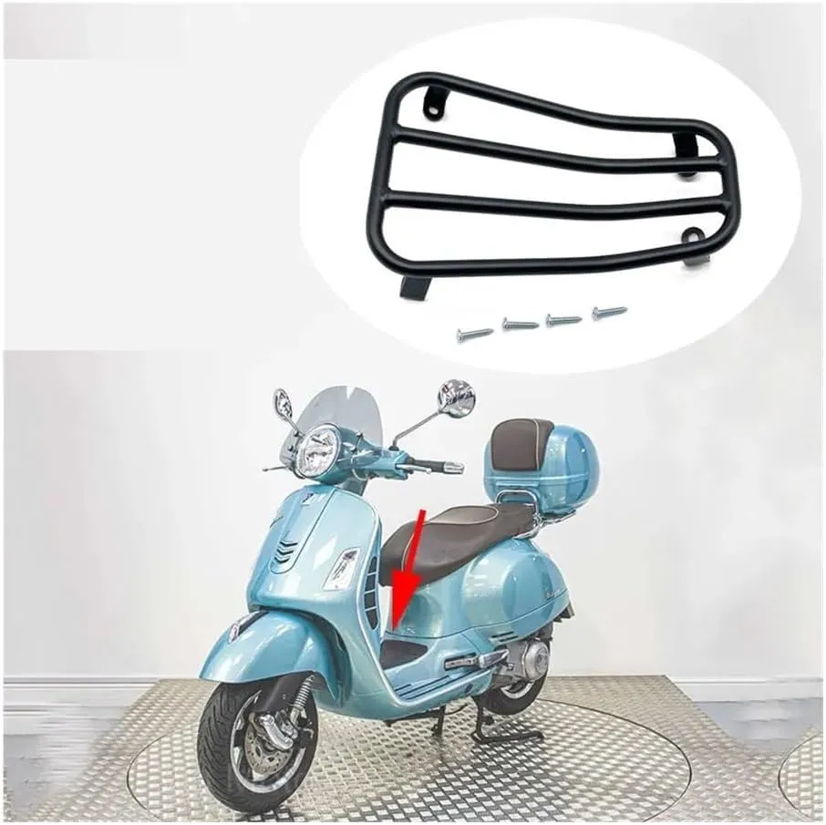 Rear Racks Motorbikes for Ve&spa for GTS300 for GTS250 for GTV300 2008-2021 Bracket Motorcycle Sports Luggage Rack Book Shelf Rack Rear Luggage Bag
