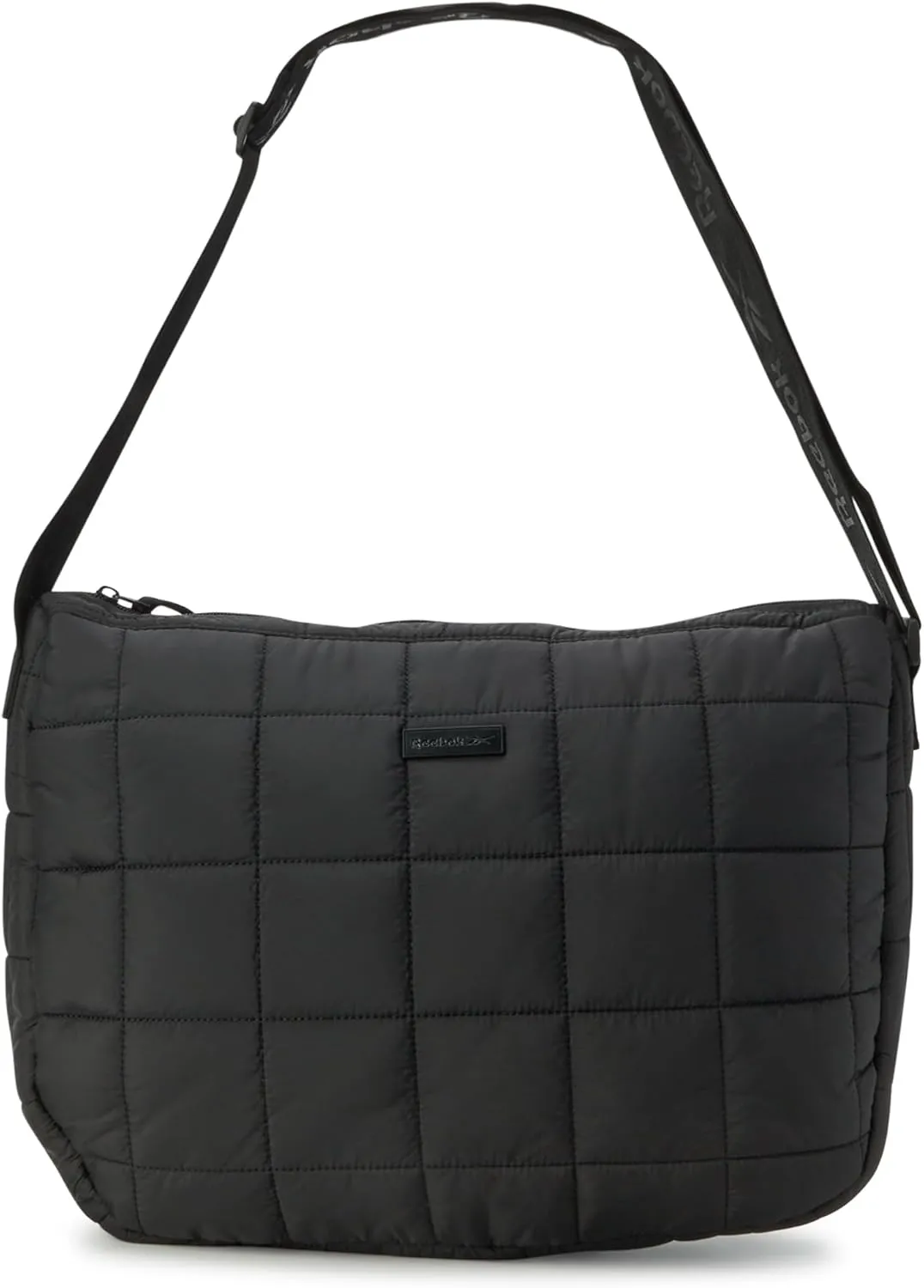 Reebok Quilted Puffer Tote Bag - Small Lightweight Shoulder Purse for Women