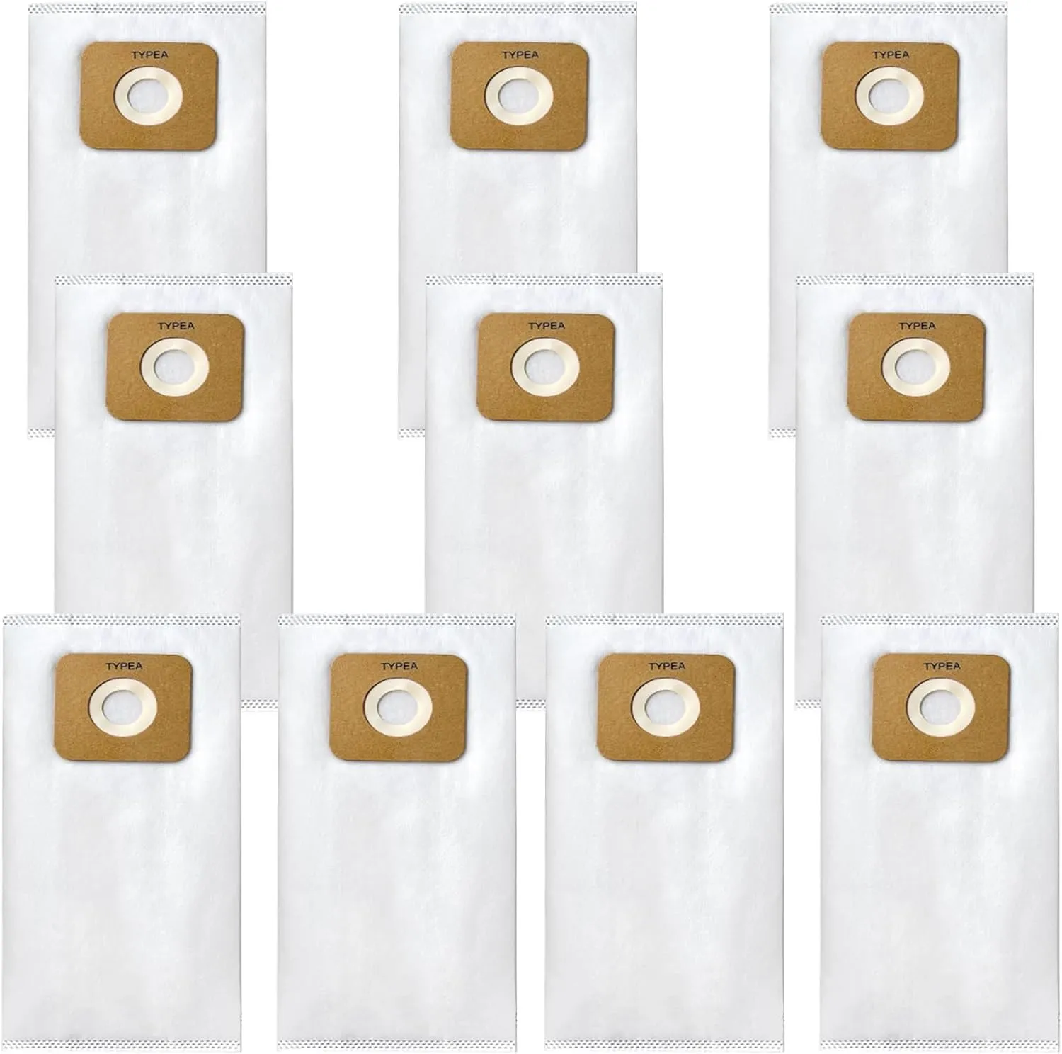 Replacement for Riccar Most Vibrance, R-Series, 2000/4000 Series & Simplicity Symmetry, S20EZM, 5000/6000 Series Upright Vacuum Cleaners Include 10 Pack Type A HEPA Vacuum Bags,Compatible RAH-6/SAH-6