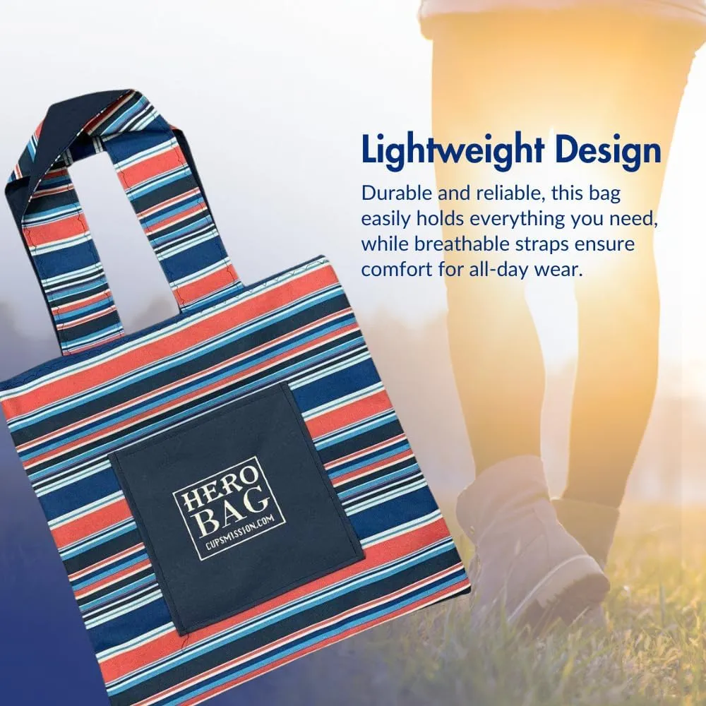 Reusable Shopping Bag, Lightweight Durable Tote with Handles, Large Capacity Eco-Conscious Cloth Bag