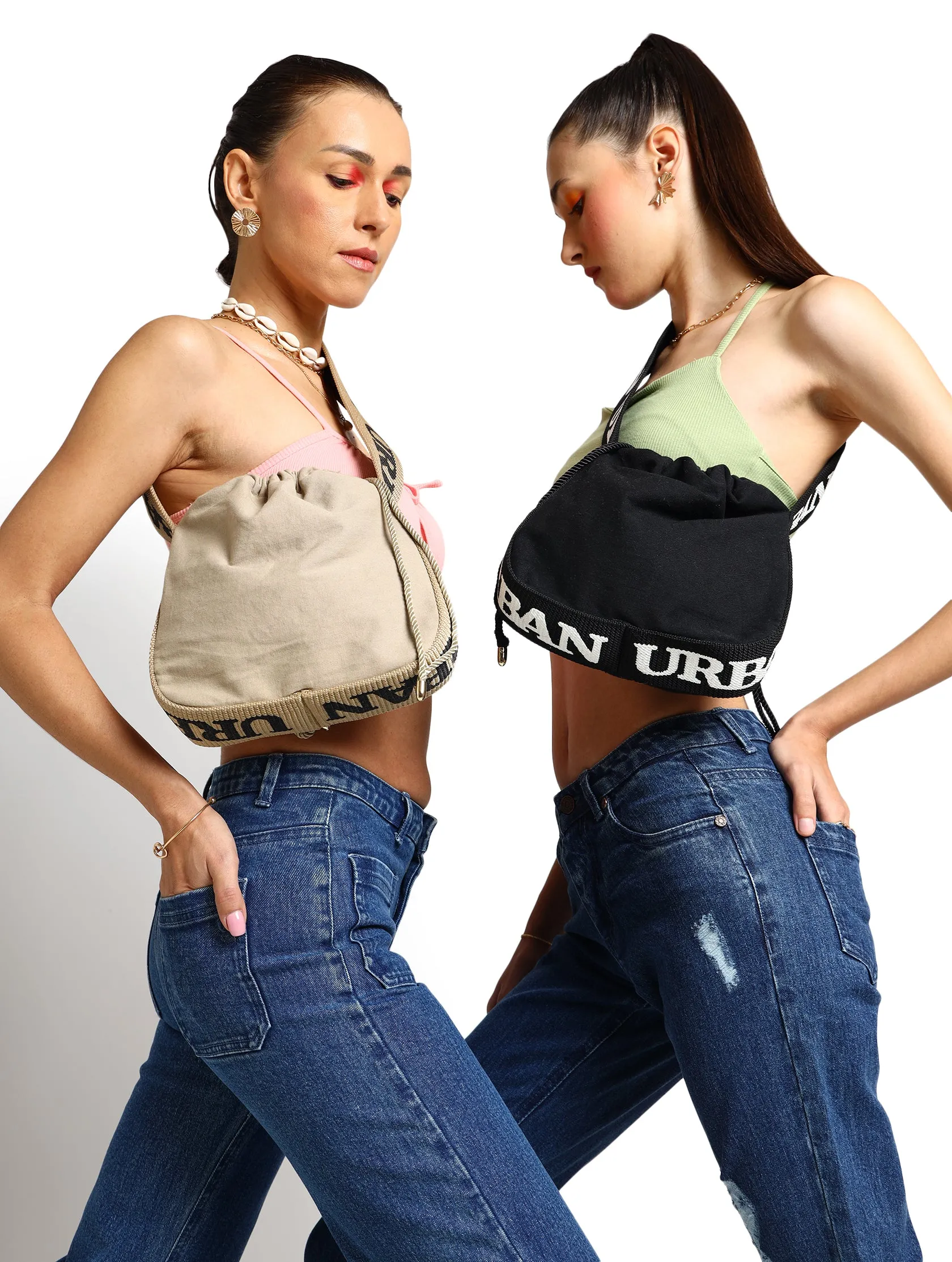 RODEO POUCH URBAN SHOULDER BAG BLACK