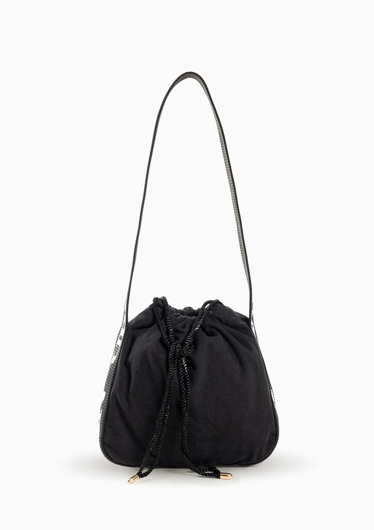 RODEO POUCH URBAN SHOULDER BAG BLACK