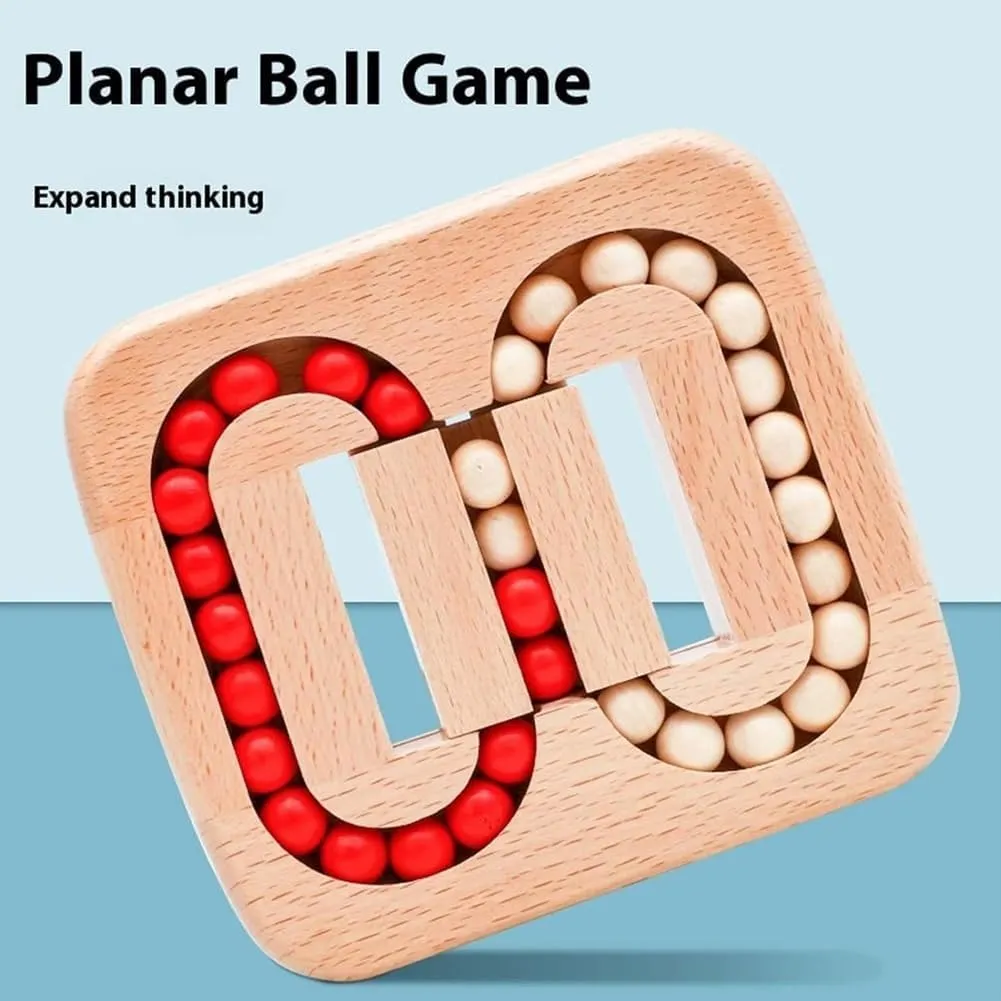 Rotating Magic Bean Fingertip, Wooden Spinning Magic Cube, Rotating Magic Bean Fingertip Wood Puzzles,Fidget Puzzles Interactive, Funny Bean Brain Teaser Sensory Puzzle (2pcs)