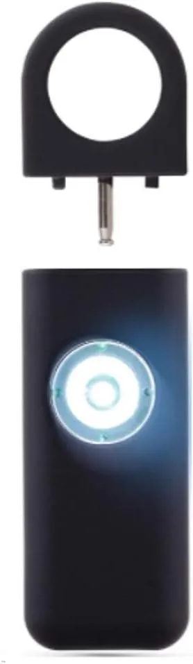 Safe Personal Alarm for Women with pin, Loud Siren and Flashing Strobe Led Light, Patented Self Defense Siren. Security and Safety Alarm for Seniors and Kids