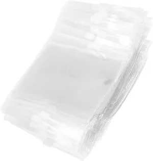 Self Seal Pack Pvc Zipper Lock Pack Jewelry Bags Anti Lock Bag 100pcs Set for Safe Storage