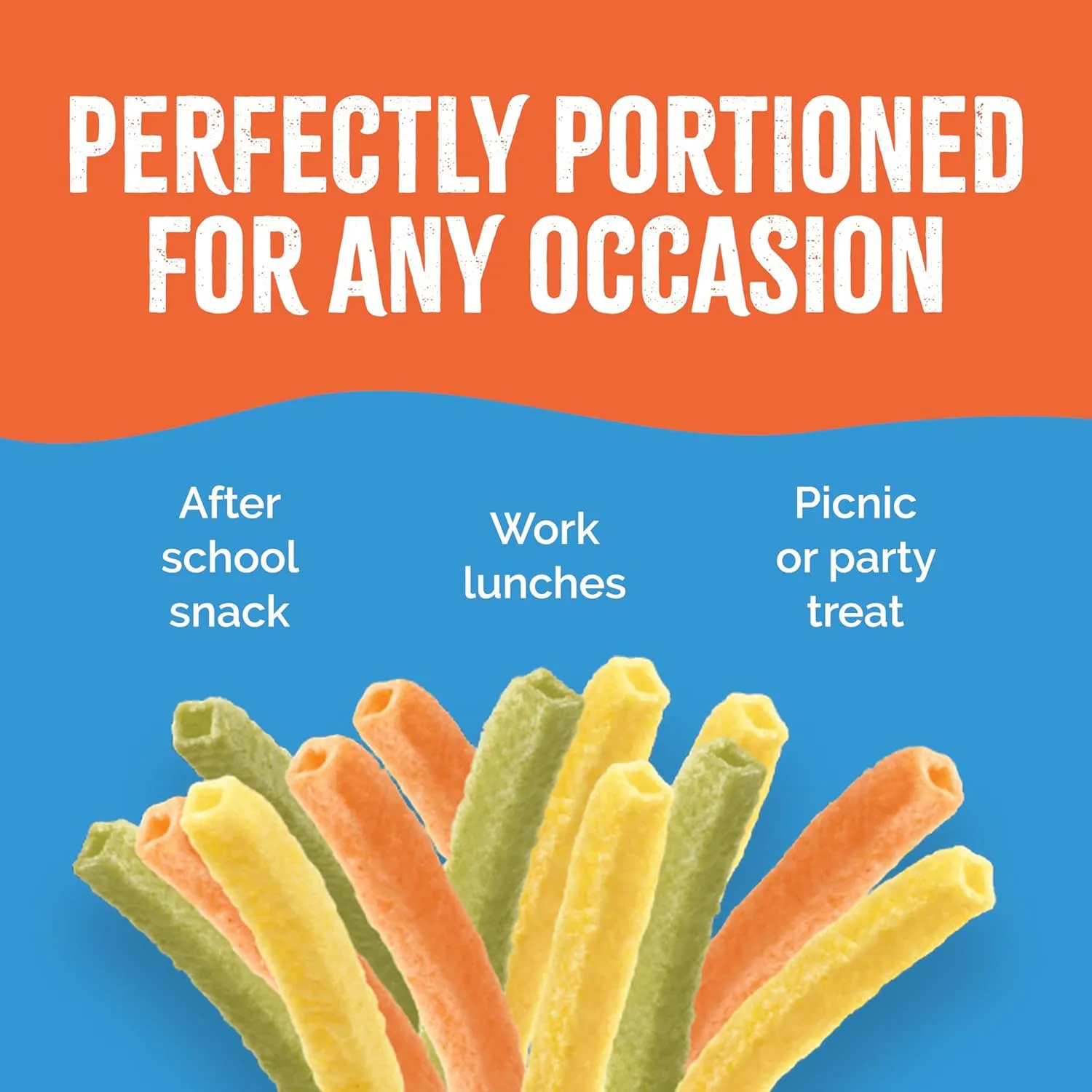 Sensible Portions Garden Veggie Snacks - Veggie Straws, Snack Size, Sea Salt, 1 Oz (Pack of 24)