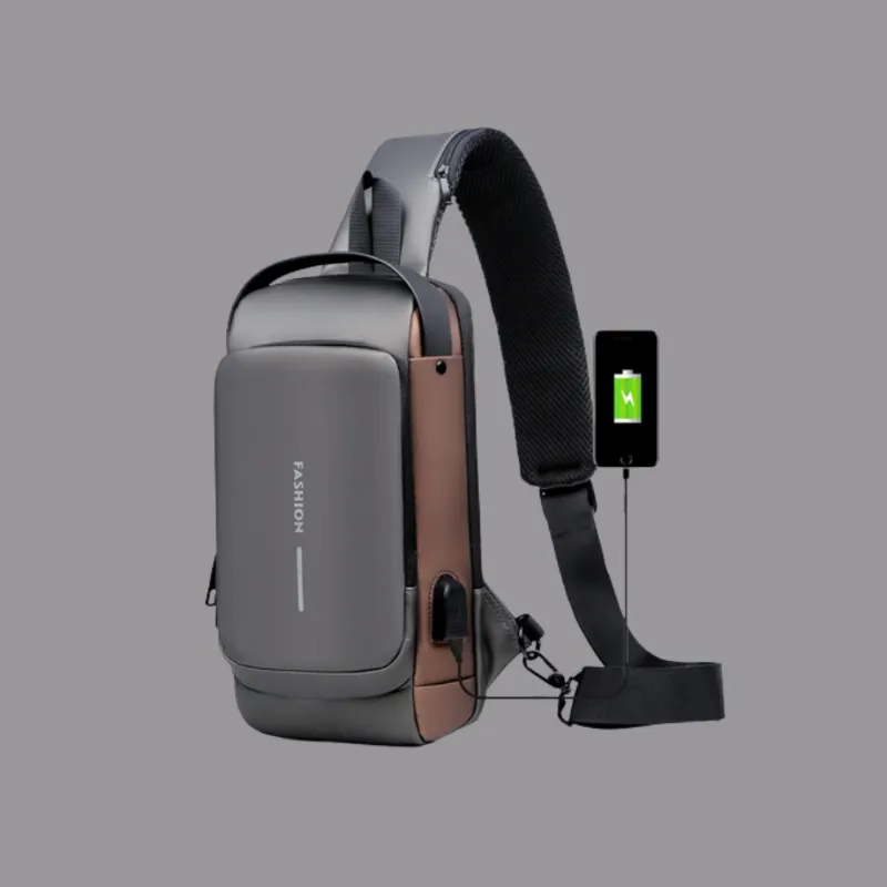 Sentinel Sling Bag :  Secure, Sleek, Ready to Go