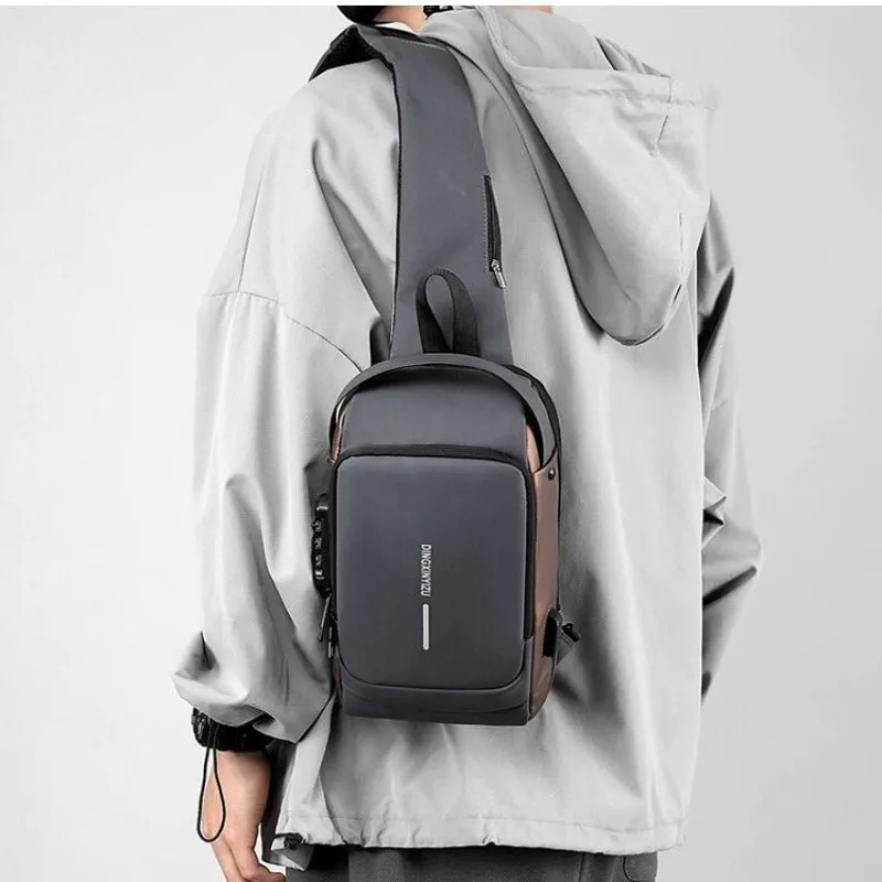 Sentinel Sling Bag :  Secure, Sleek, Ready to Go