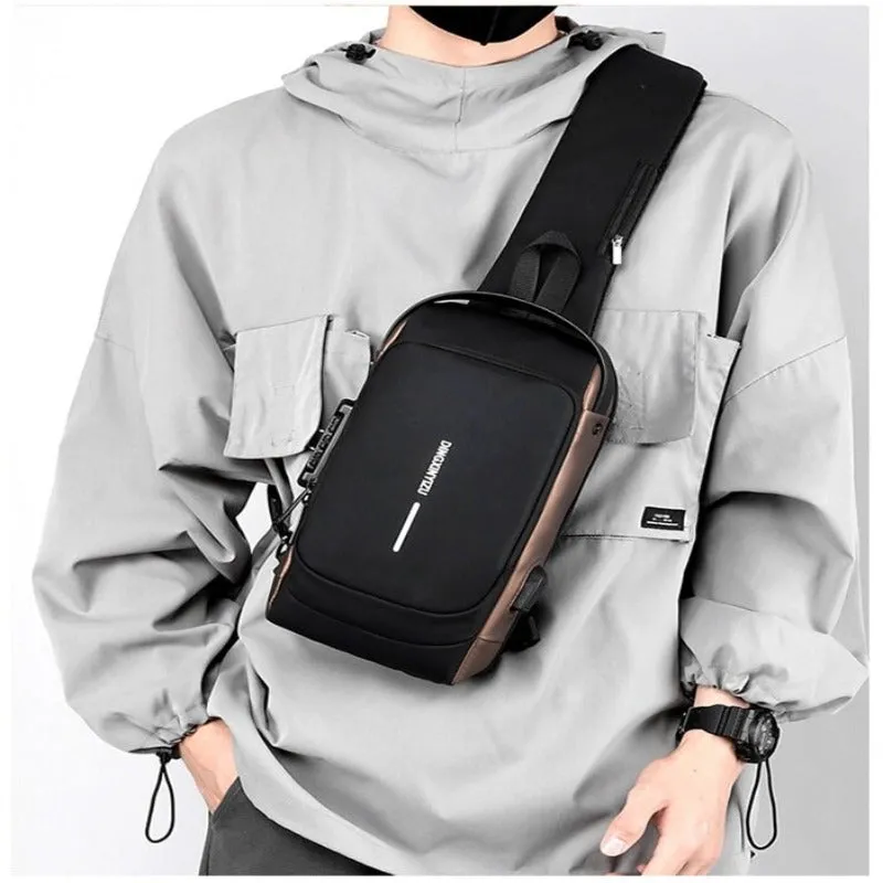 Sentinel Sling Bag :  Secure, Sleek, Ready to Go