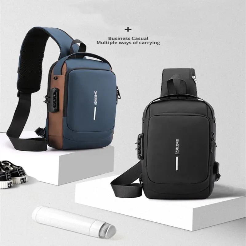 Sentinel Sling Bag :  Secure, Sleek, Ready to Go