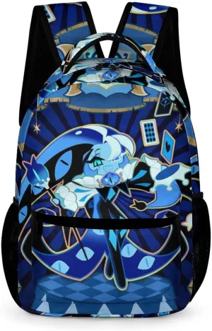 sha_dow Blue milk Backpack Large Capacity Laptop Bags Lightweight Multifunction Daypack for Daily/Work/Sport