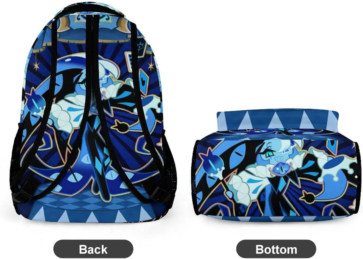 sha_dow Blue milk Backpack Large Capacity Laptop Bags Lightweight Multifunction Daypack for Daily/Work/Sport
