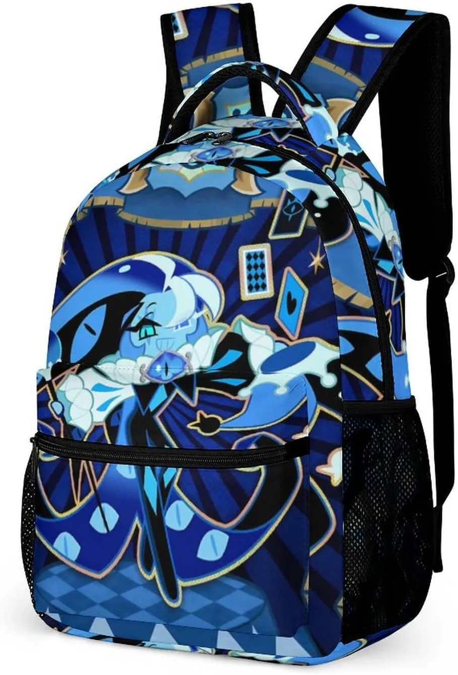 sha_dow Blue milk Backpack Large Capacity Laptop Bags Lightweight Multifunction Daypack for Daily/Work/Sport