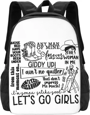Shania Music Twain Simple Large Capacity Backpack 3d Printed Backpack Outdoor Backpack Laptop Bag Unisex Book Bags Multifunctional Backpack