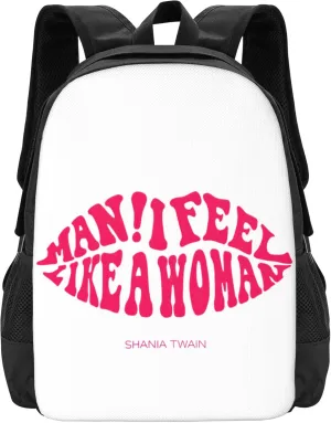 Shania Music Twain Simple Large Capacity Backpack 3d Printed Backpack Outdoor Backpack Laptop Bag Unisex Book Bags Multifunctional Backpack