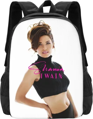 Shania Music Twain Simple Large Capacity Backpack 3d Printed Backpack Outdoor Backpack Laptop Bag Unisex Book Bags Multifunctional Backpack