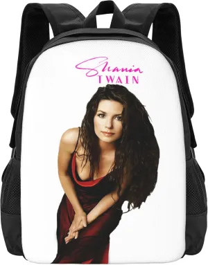 Shania Music Twain Simple Large Capacity Backpack 3d Printed Backpack Outdoor Backpack Laptop Bag Unisex Book Bags Multifunctional Backpack