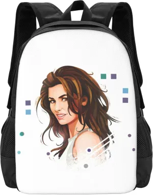 Shania Music Twain Simple Large Capacity Backpack 3d Printed Backpack Outdoor Backpack Laptop Bag Unisex Book Bags Multifunctional Backpack