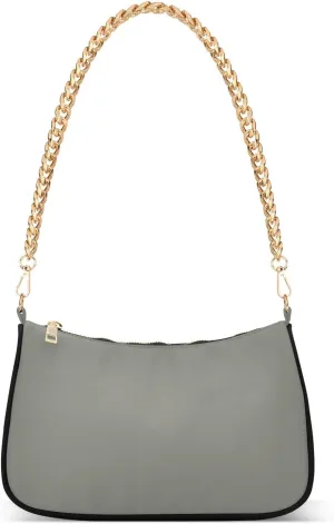 Shoulder Bag for Women Hobo Tote Handbag Gold Chain Crossbody Bag with Zipper Clutch Purse Handbags