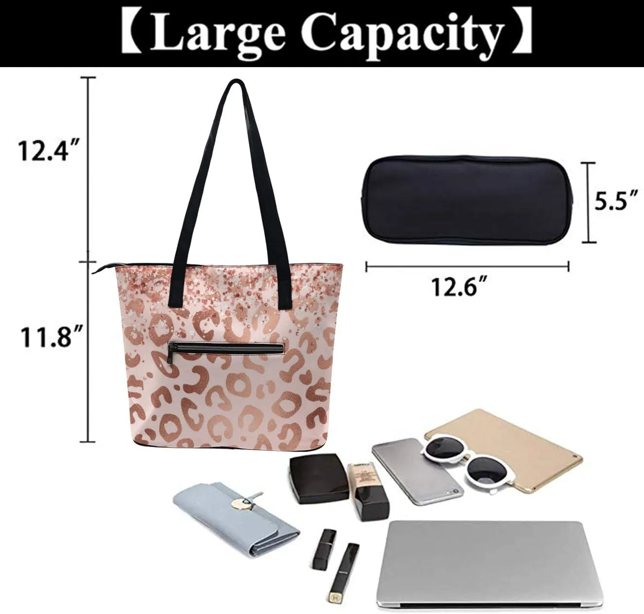 Shoulder Bag Handbags for Women Top Handle Satchel PU Leather Tote Bag for Ladies Purse Shoulder Bags