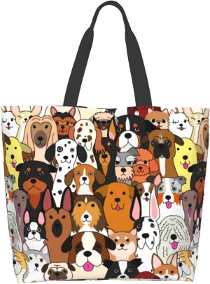 Shoulder Bag Large Reusable Eco-friendly Shopping Bags Portable Storage Handbag