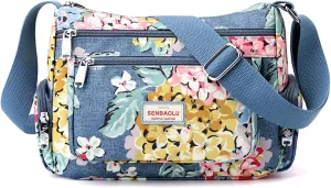 Shoulder Bags for Women Nylon Crossbody Bags Waterproof Lightweight Messenger Purses and Handbags
