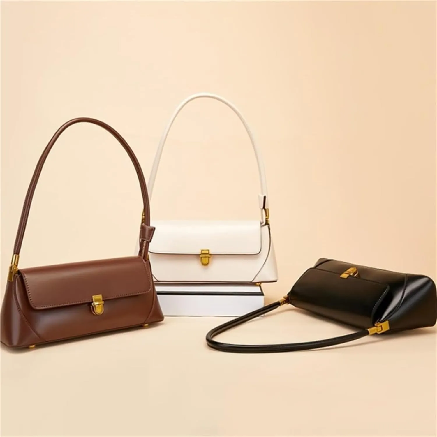 Shoulder Bags for Women,Vintage Handbag,French Style Shoulder Bag,Underarm Bag，satchel purse
