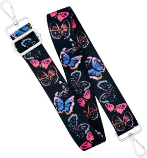 Silver Hardware Purse Strap,Replacement Crossbody Adjustable Shoulder Strap for Handbag Bag