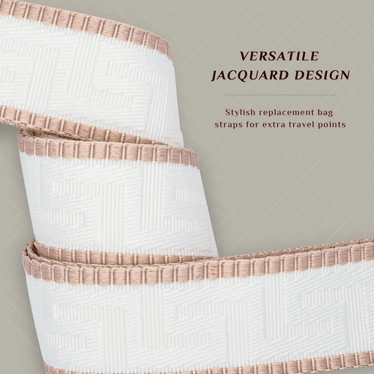 Silver Hardware Purse Strap,Replacement Crossbody Adjustable Shoulder Strap for Handbag Bag