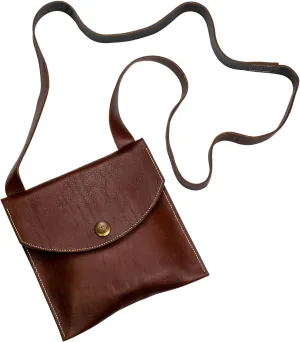 Simple Crossbody Handbag Small Women Men Festival Bag Ethical Eco-Friendly Handmade Purse 100% Genuine