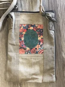 Simple Joys Crossbody ~ Upcycled Tent