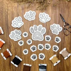 Simple Paw Stick and Stitch pack