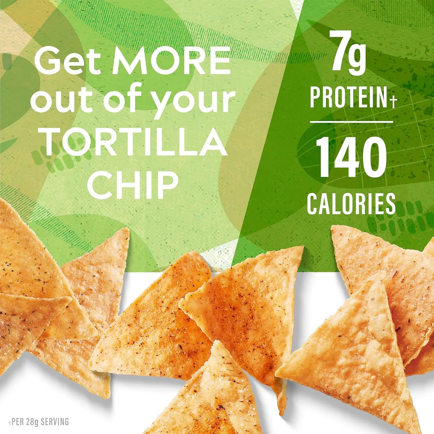 Simply Protein - Tortilla Chips, Restaurant Style Protein Chips, Variety Pack (3-Pack) - Sea Salt, Hint of Lime, Hint of Habanero - 7g Protein, 140 Calories, Gluten Free, Vegan - 3 Bags, 4.58oz (130g)