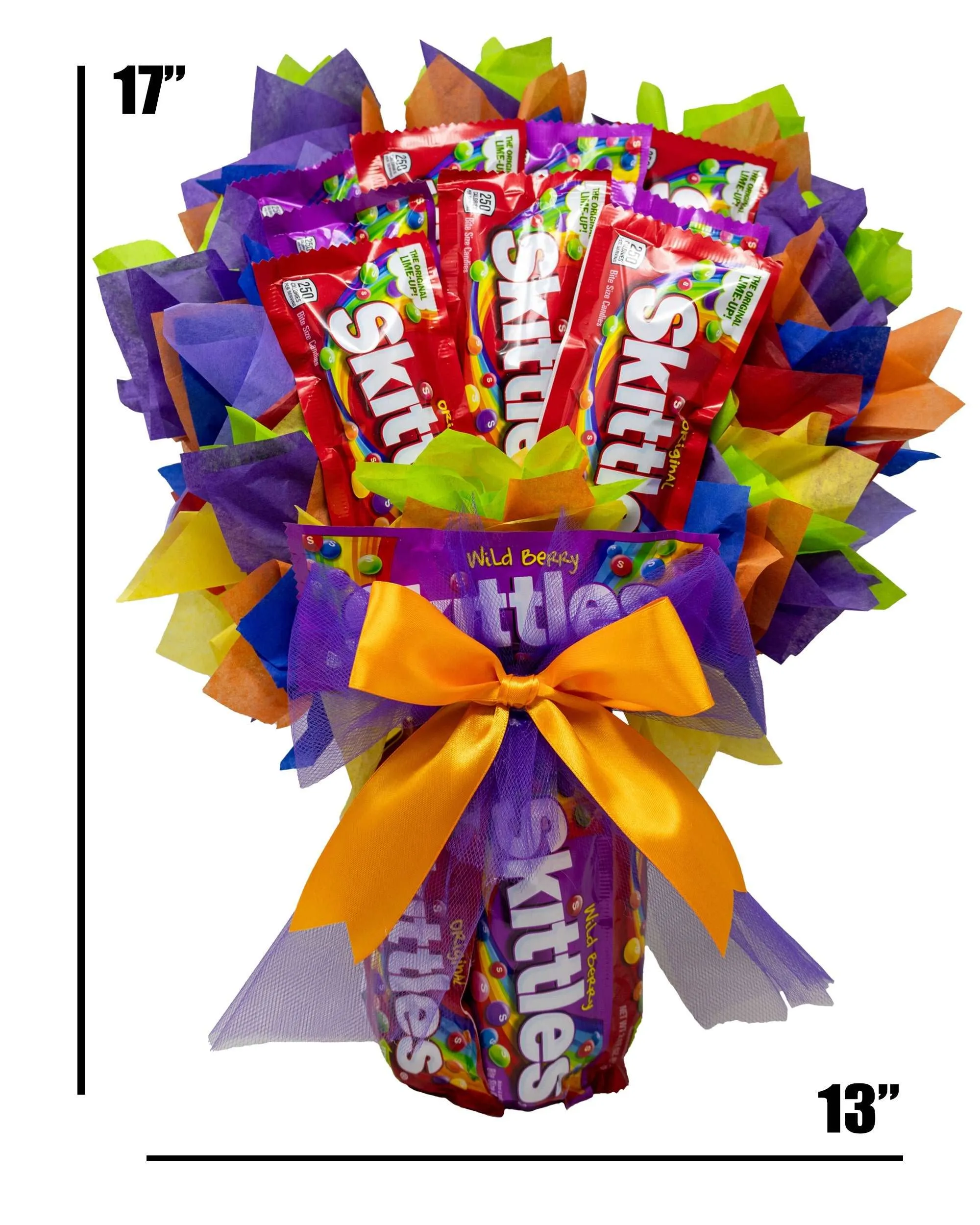 Skittles Candy Bouquet