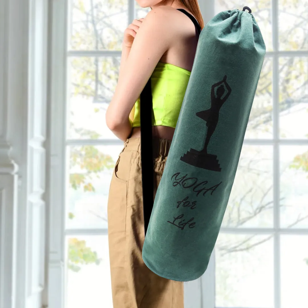 SLEEK AND VERSATILE YOGA MAT CARRIER WITH ADJUSTABLE STRAP