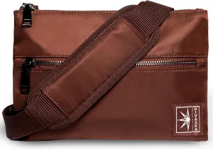 Sleek Men Crossbody Bags Small - Nylon Waterproof Crossbody Bag for Men - Travel Crossbody Bag for Men - Cross Body Bag Small
