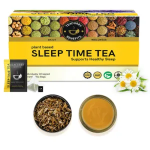 Sleep Tea - Helps with Insomnia, Snoring and Stress - Sleep Time Tea