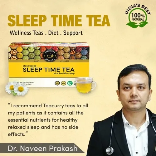 Sleep Tea - Helps with Insomnia, Snoring and Stress - Sleep Time Tea