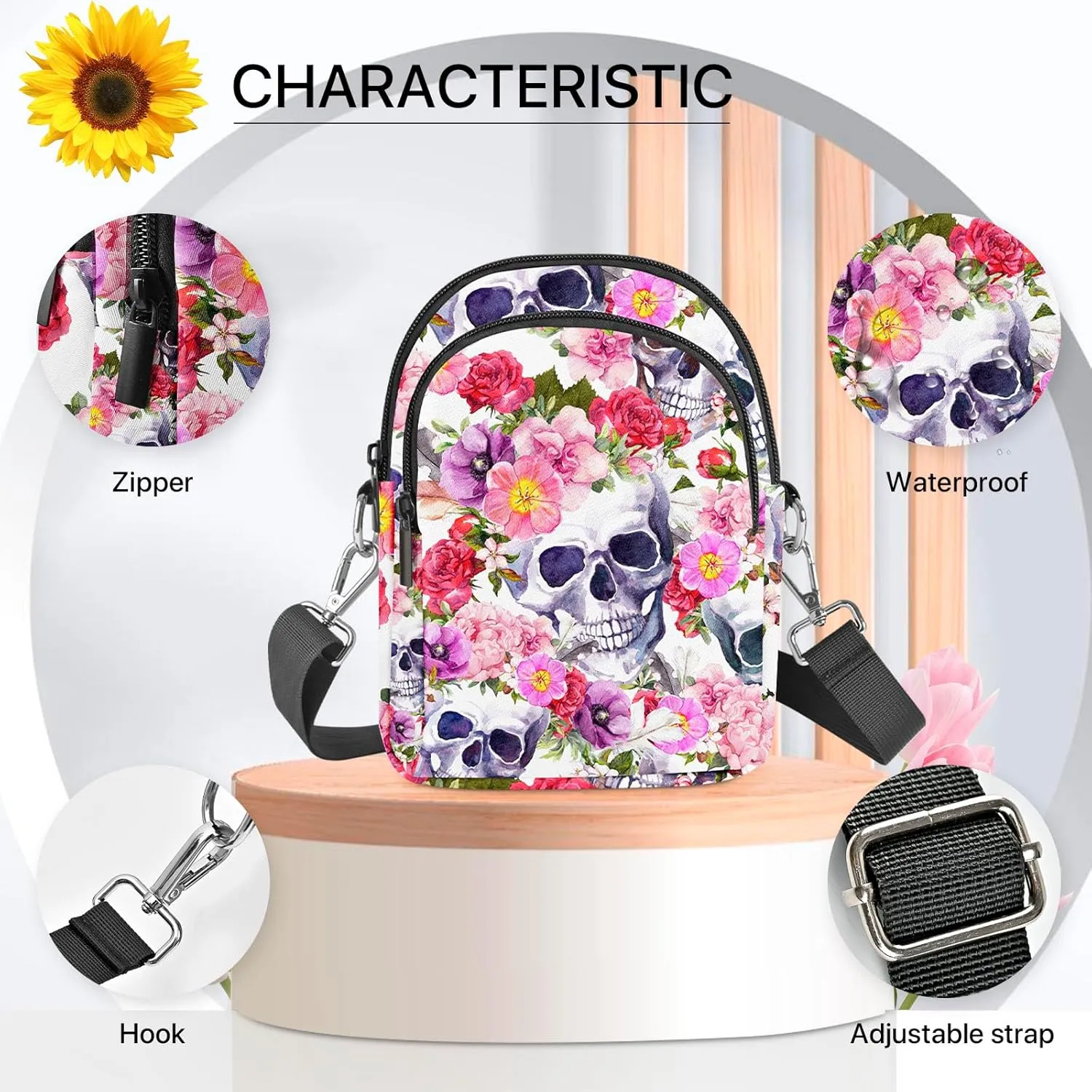 Small Crossbody Bags for Women Cell Phone Purse Women Fashion Phone Bags Crossbody Wallet for Travel