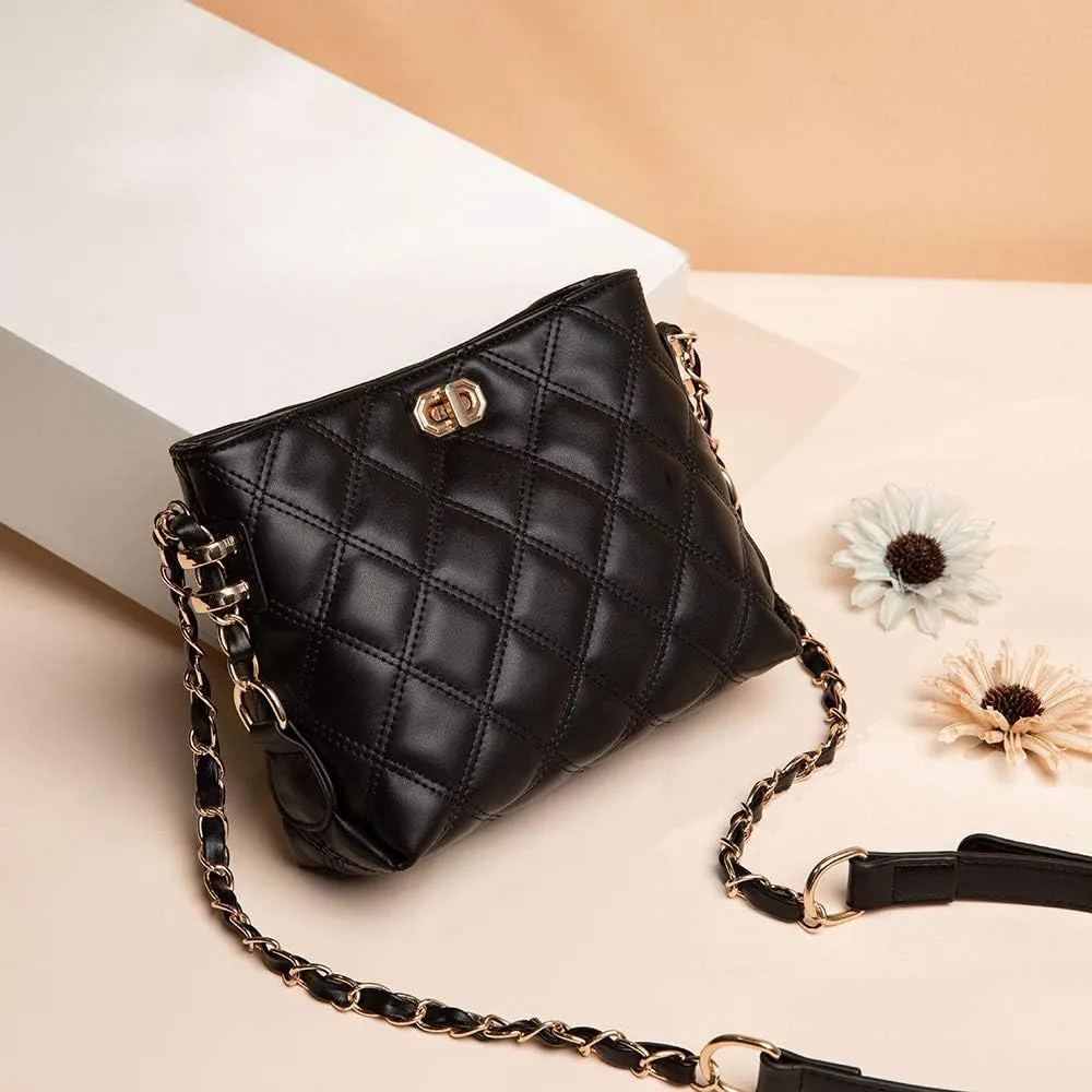 Small Crossbody Bags for Women Purses Fashion Leather Lightweight Handbags Shoulder Bag