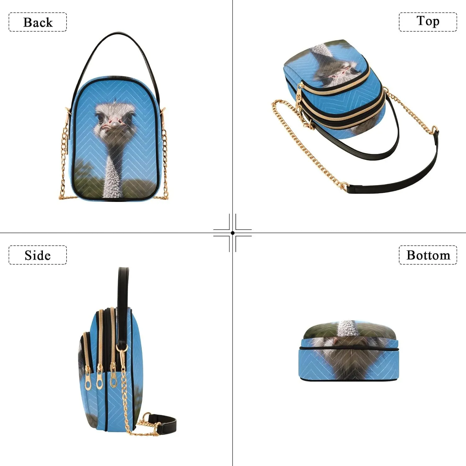 Small Crossbody Bags for Women Quilted Handbags Shoulder Purse Phone Wallet Chain Bag