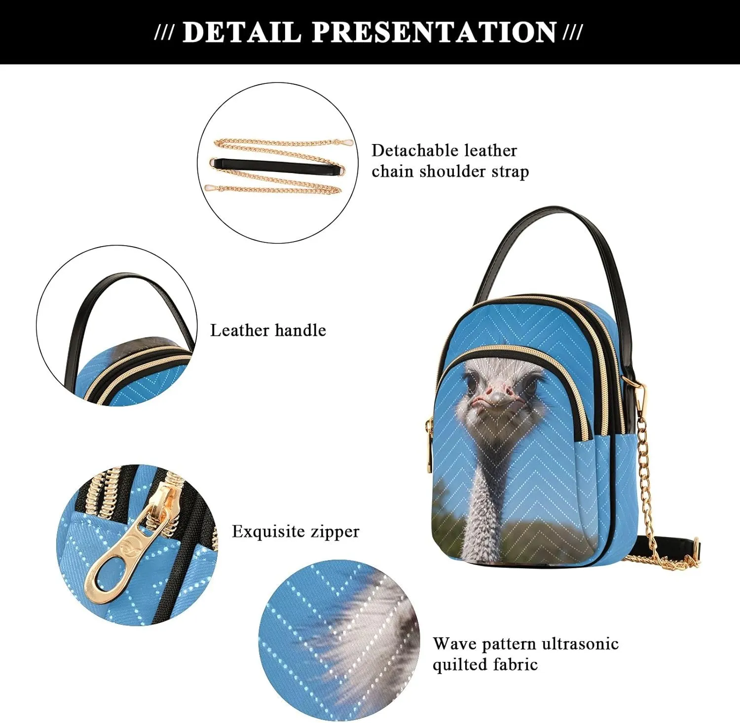 Small Crossbody Bags for Women Quilted Handbags Shoulder Purse Phone Wallet Chain Bag