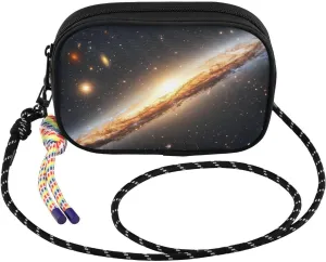 Small Crossbody Bags Universe Sapce Star for Women Cell Phone Purses Shoulder Bag Handbag with Adjustable Strap