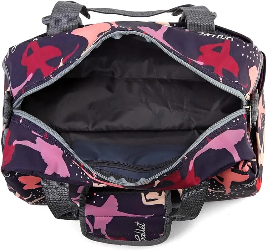 Small/Large Dance Duffle Bag For Girls Sport Gym Bags For Women Yoga Bag (Colorful, Small)