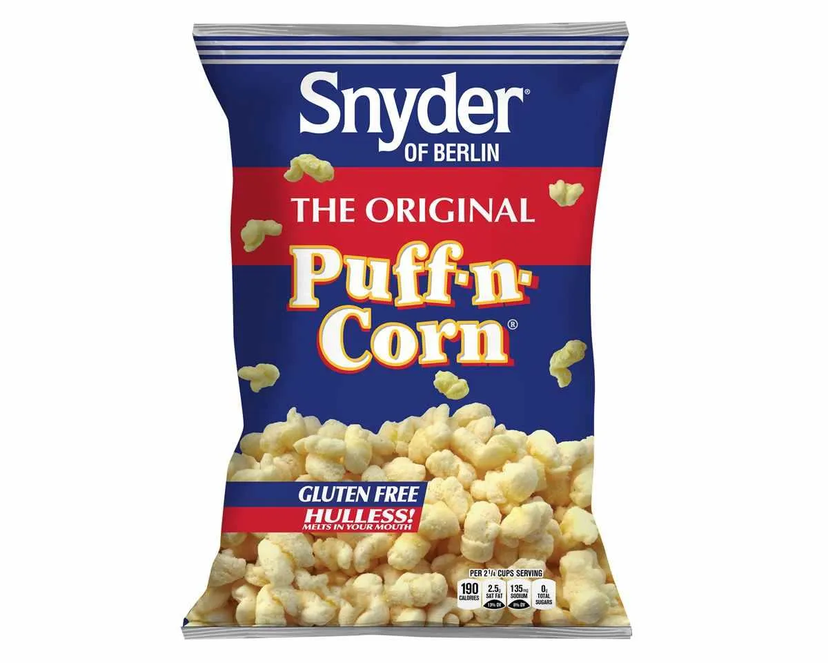 Snyders Original Puff N Corn 3-6 oz. Bags