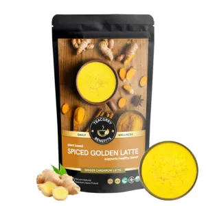 Spiced Golden Latte - Helps in Immunity, Asthma, Antibiotic, Bone Health & Back Pain