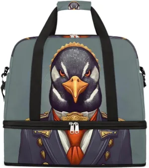Sports Gym Bag Animal Eagle Avatar Large Travel Duffel Bag With Shoe Compartment Foldable Waterproof Carry-On Weekend Travel Bags for Camping Overnight Yoga Hospital Travel Bags